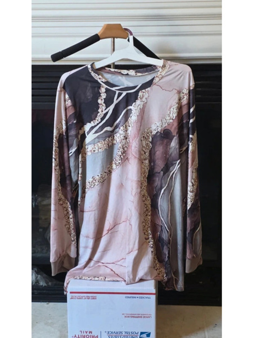 Womens multi-colored top